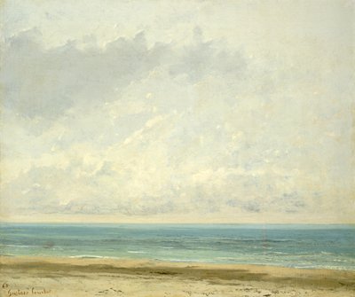 Calm Sea, 1866 by Gustave Courbet